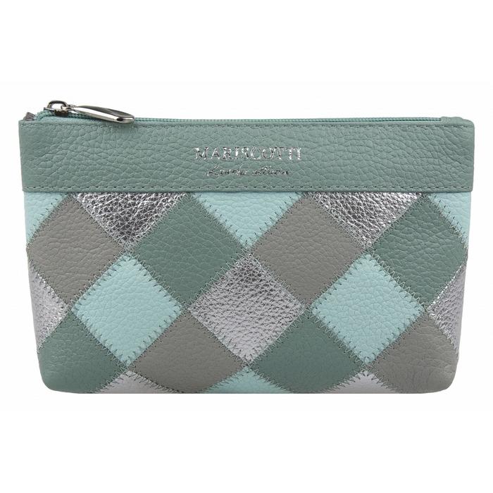 фото Косметичка женская, молния, цвет нефрит, 170x110x60 franchesco mariscotti