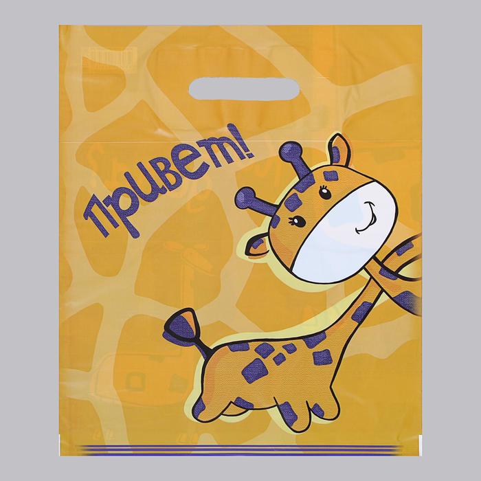 Набор пакетов "Жирафики", полиэтиленовый с вырубной ручкой по 5 шт, 30х38 см, 35 мкм
Набор пакетов "Жирафики", полиэтиленовый с вырубной ручкой по 5 шт, 30х38 см, 35 мкм