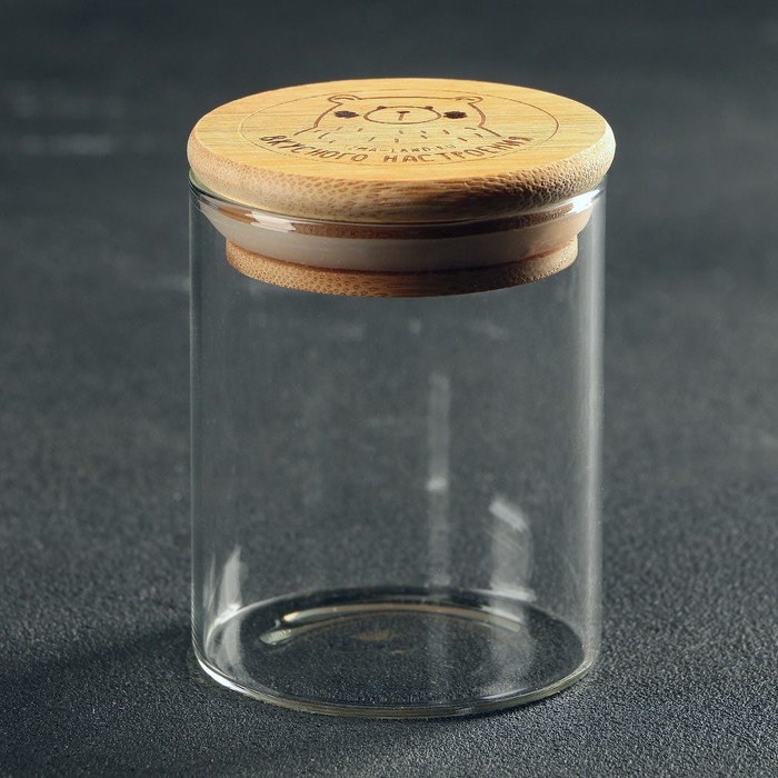 Банка для хранения «Вкусного настроения», 250 мл
Банка для хранения «Вкусного настроения», 250 мл