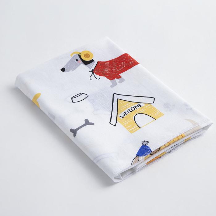 Пеленка Крошка Я My doggy, 70*120 см, бязь, хлопок 100%
Пеленка Крошка Я My doggy, 70*120 см, бязь, хлопок 100%