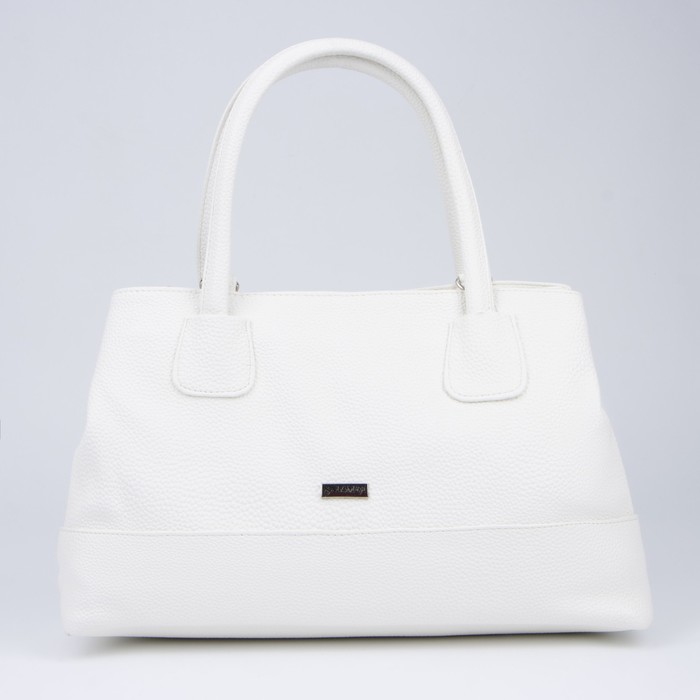 Сумка-тоут, отдел на молнии, наружный карман, длинный ремень, цвет белый
Сумка-тоут, отдел на молнии, наружный карман, длинный ремень, цвет белый