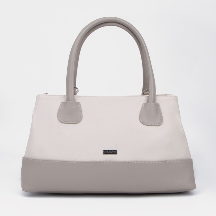 Сумка-тоут на молнии, наружный карман, длинный ремень, цвет бежевый
Сумка-тоут на молнии, наружный карман, длинный ремень, цвет бежевый