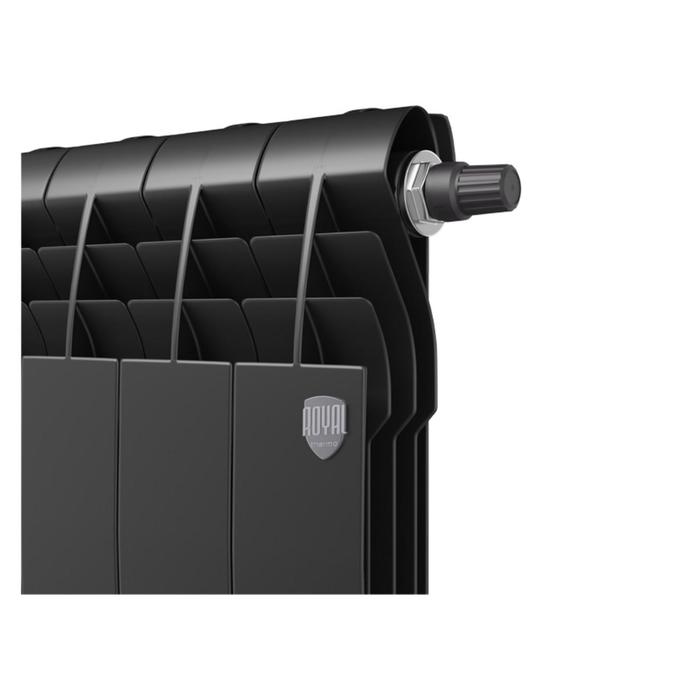 Радиатор биметаллический Royal Thermo BiLiner/Noir Sable VDR, 350x87 мм, 12 секц, нижн прав
Радиатор биметаллический Royal Thermo BiLiner/Noir Sable VDR, 350x87 мм, 12 секц, нижн прав