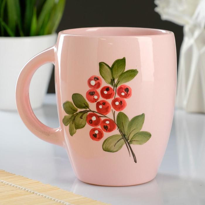 Кружка "Праздничная" брусника, 0,4л
Кружка "Праздничная" брусника, 0,4л