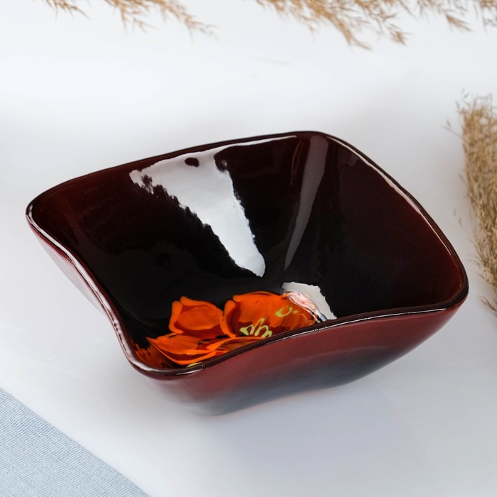 Салатник "Мак на черном" средний, 0,5л
Салатник "Мак на черном" средний, 0,5л