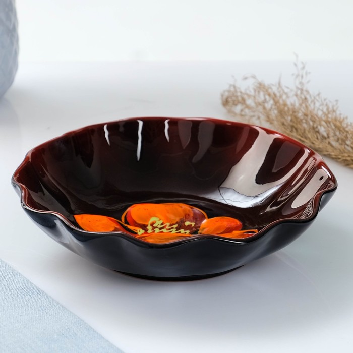 Салатник "Мак на черном" 0,5л
Салатник "Мак на черном" 0,5л