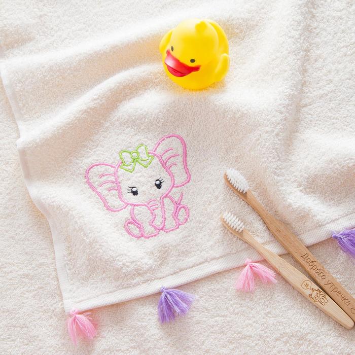 Полотенце с кисточками Крошка Я «Милашка» 50*90 см, цвет молочный, 100% хлопок, 320 г/м2
Полотенце с кисточками Крошка Я «Милашка» 50*90 см, цвет молочный, 100% хлопок, 320 г/м2