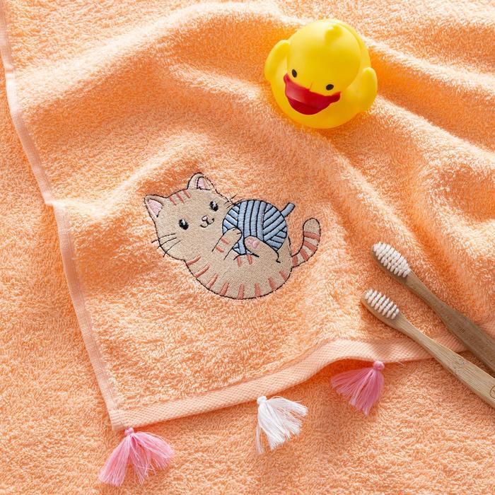 Полотенце с кисточками Крошка Я «Котик» 50*90 см, цвет персиковый, 100% хлопок, 320 г/м2
Полотенце с кисточками Крошка Я «Котик» 50*90 см, цвет персиковый, 100% хлопок, 320 г/м2