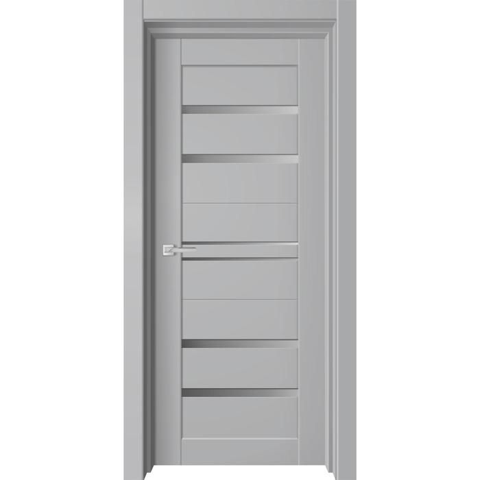 Дверное полотно Premiata 10, 2000 × 600 мм, экошпон, цвет серый софт / стекло графит
Дверное полотно Premiata 10, 2000 × 600 мм, экошпон, цвет серый софт / стекло графит