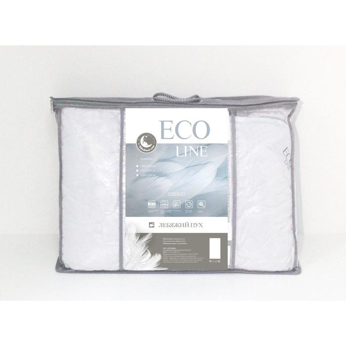 Одеяло ECOLine, размер 175x205 см, лебяжий пух