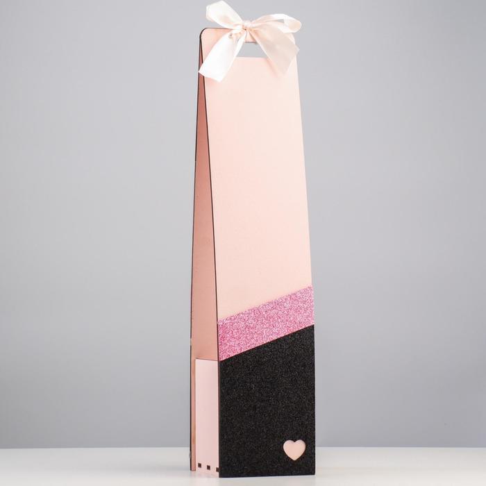 Коробка для вина деревянная, с аппликацией, пудровая, 9,2х8,8х41,3 см
Коробка для вина деревянная, с аппликацией, пудровая, 9,2х8,8х41,3 см