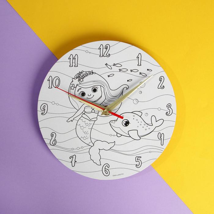 Набор для творчества «Русалка«: циферблат - раскраска, часовой механизм
Набор для творчества «Русалка«: циферблат - раскраска, часовой механизм