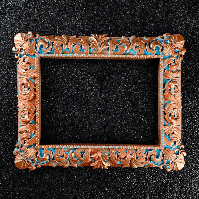 Фоторамка "Орхидея" окисленная медь, 22х18см
Фоторамка "Орхидея" окисленная медь, 22х18см