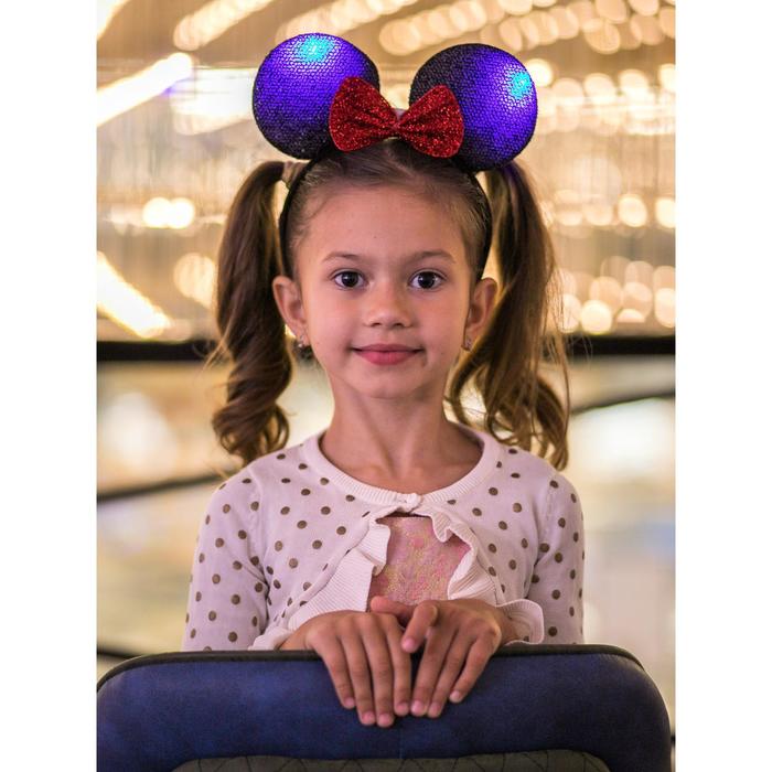 Ободок светящийся Минни Маус, розовый
Ободок светящийся Минни Маус, розовый