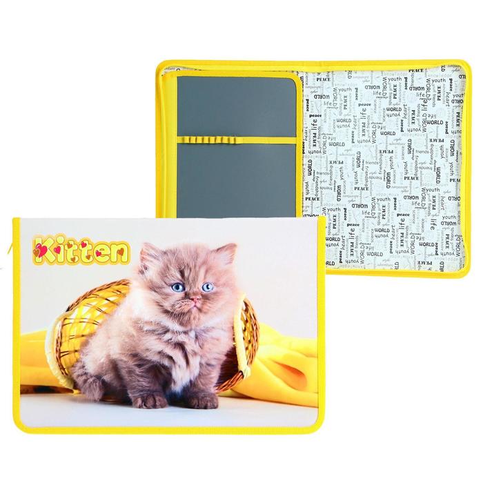 Папка для труда А4, молния вокруг, откидная планка, ламинированный картон, «Оникс», ПТ-Р8, «Пушистик»
Папка для труда А4, молния вокруг, откидная планка, ламинированный картон, «Оникс», ПТ-Р8, «Пушистик»