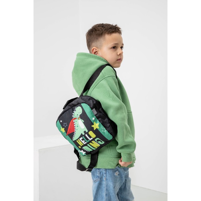 Рюкзак со светодиодом «Динозаврик», 20х9х22, отд на молнии, серый
Рюкзак со светодиодом «Динозаврик», 20х9х22, отд на молнии, серый