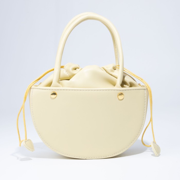 Сумка-тоут на шнурке, длинный ремень, цвет лимонный
Сумка-тоут на шнурке, длинный ремень, цвет лимонный