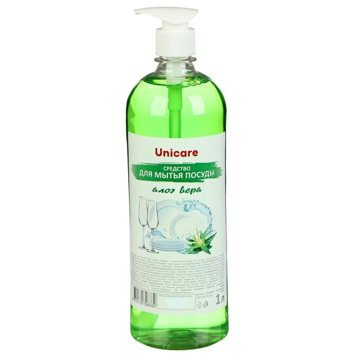Средство для мытья посуды Unicare "Алоэ Вера", 1 л
Средство для мытья посуды Unicare "Алоэ Вера", 1 л