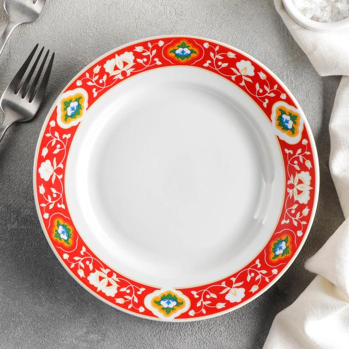 Тарелка мелкая «Красная Пахта», d=20 см, гладкий край
Тарелка мелкая «Красная Пахта», d=20 см, гладкий край