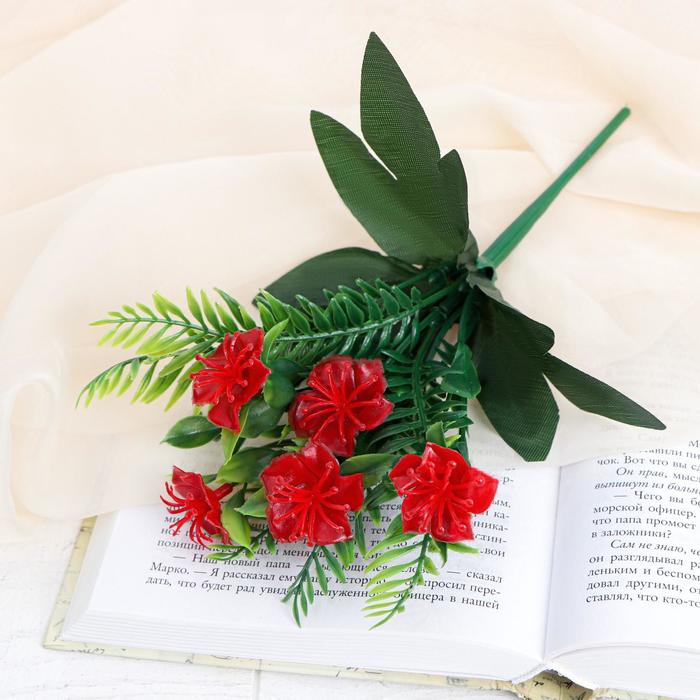 Букет "Цветочки с хвойей" 22 см (цена за 1шт, фасовка 5шт) микс
Букет "Цветочки с хвойей" 22 см (цена за 1шт, фасовка 5шт) микс