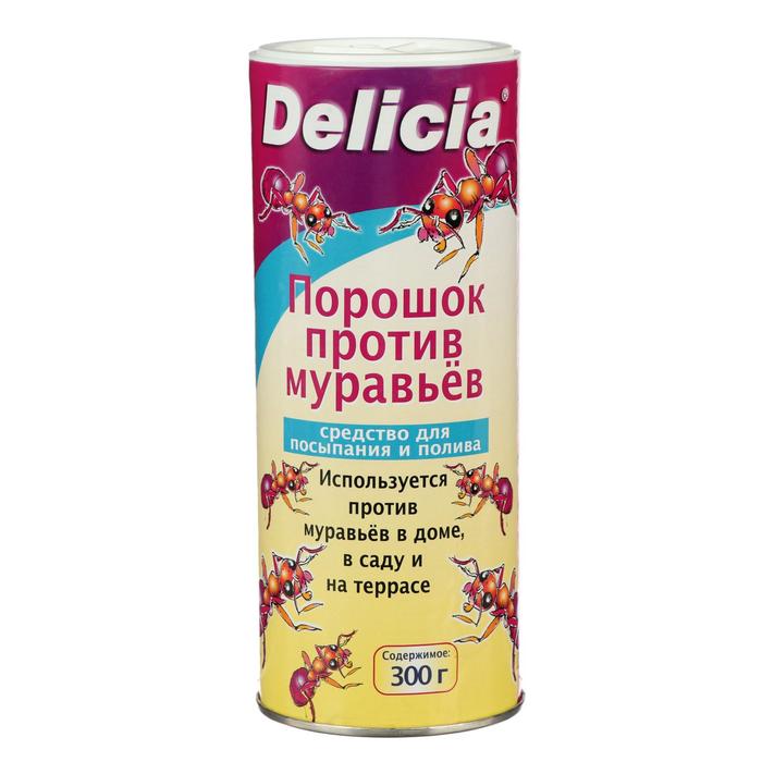 Средство для борьбы с муравьями DELICIA, порошок, 300 г
Средство для борьбы с муравьями DELICIA, порошок, 300 г