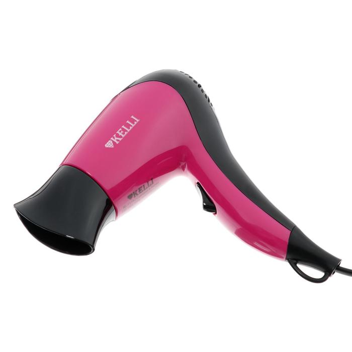 Фен KELLI KL-1119, 1600 Вт, 2 скорости, 2 температурных режима, розово-чёрный
Фен KELLI KL-1119, 1600 Вт, 2 скорости, 2 температурных режима, розово-чёрный