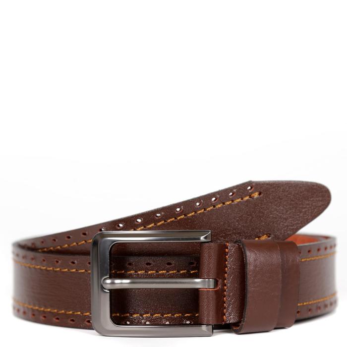 Ремень FABRETTI, н/к FR2163L125-12,коричневый 
Ремень FABRETTI, н/к FR2163L125-12,коричневый