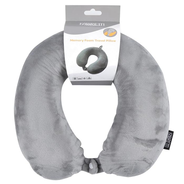 Подушка дорожная FABRETTI, полиэстер 57818-3,серый
Подушка дорожная FABRETTI, полиэстер 57818-3,серый