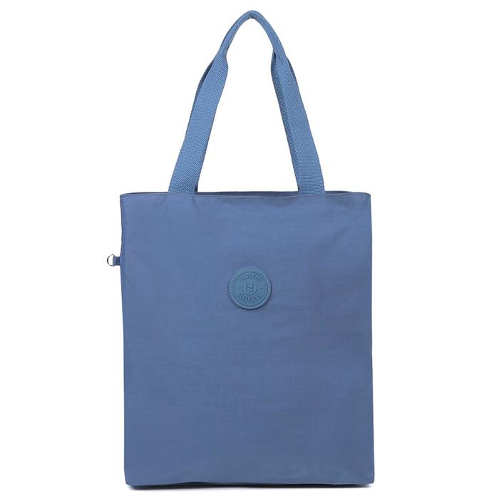 Сумка-шопер, отдел на молнии, цвет синий
Сумка-шопер, отдел на молнии, цвет синий