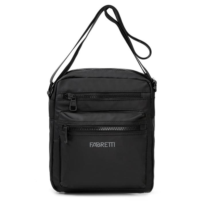 Сумка FABRETTI, молния, нейлон, 1005-2,черный 
Сумка FABRETTI, молния, нейлон, 1005-2,черный