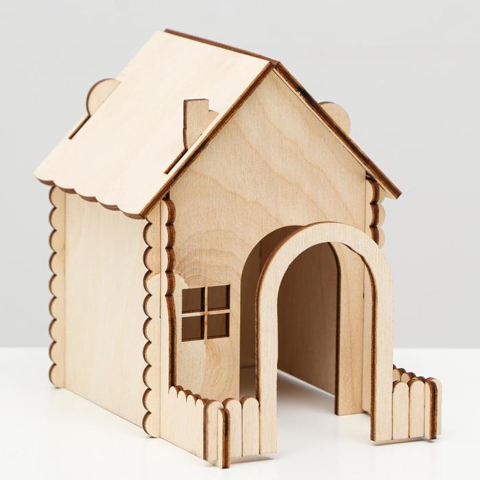 Домик "Изба" для грызунов 14 х 9 х 13 см
Домик "Изба" для грызунов 14 х 9 х 13 см