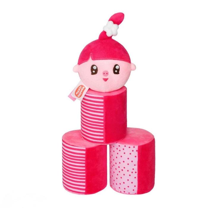 Развивающая игрушка «Городки с Нюшенькой»
Развивающая игрушка «Городки с Нюшенькой»