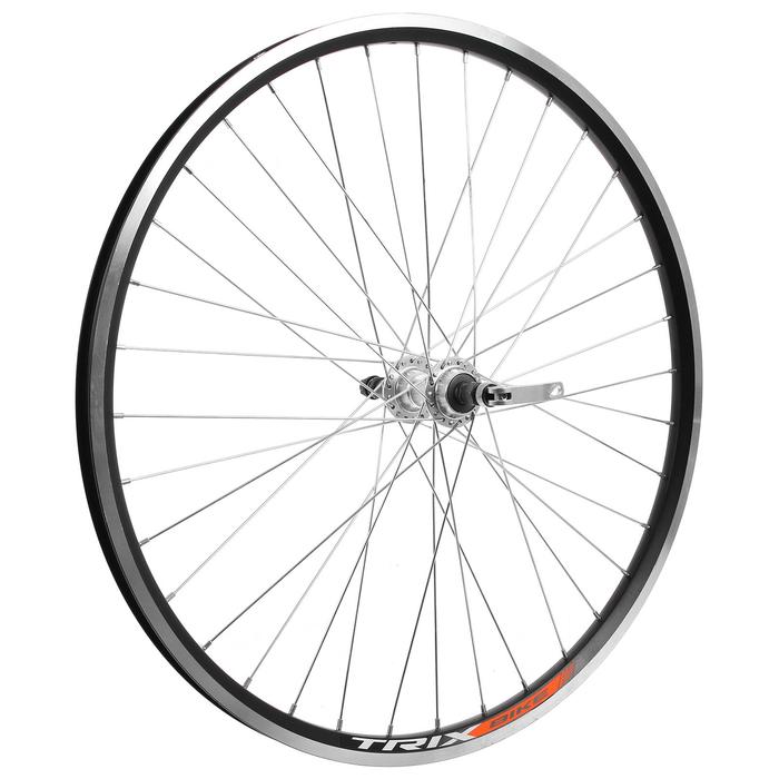 Колесо 26" заднее TRIX, обод двойной алюминиевый, 36отв, под трещотку, эксцентрик
Колесо 26" заднее TRIX, обод двойной алюминиевый, 36отв, под трещотку, эксцентрик