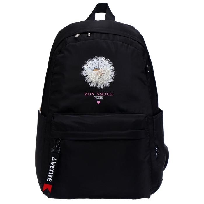 Рюкзак молодежный с эргономичной спинкой, deVENTE 43 х 31 х 20 см, Mon Amour, чёрный
Рюкзак молодежный с эргономичной спинкой, deVENTE 43 х 31 х 20 см, Mon Amour, чёрный