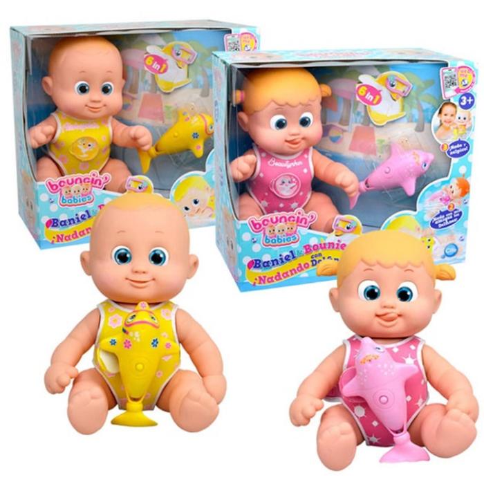 Кукла Bouncin' Babies 35 см, плавающая с дельфином, МИКС
Кукла Bouncin' Babies 35 см, плавающая с дельфином, МИКС