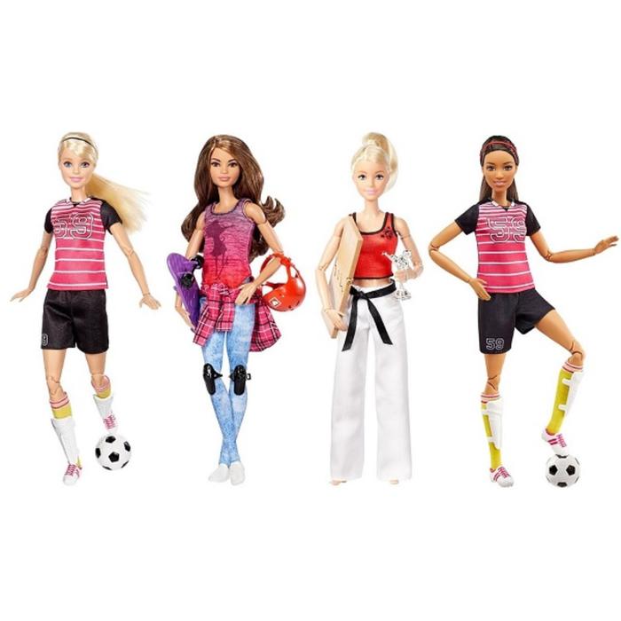 Кукла Barbie «Спортсменка» МИКС
Кукла Barbie «Спортсменка» МИКС