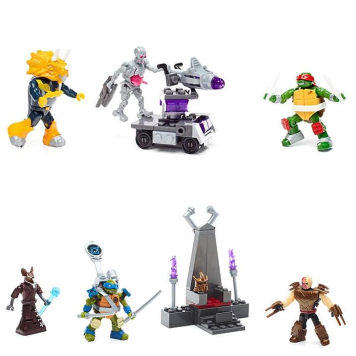 Набор фигурок Мега Блокс «Черепашки Ниндзя» МИКС
Набор фигурок Мега Блокс «Черепашки Ниндзя» МИКС