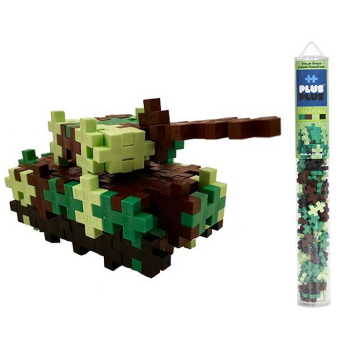 Разноцветный конструктор для создания 3D моделей Plus Plus, камуфляж
Разноцветный конструктор для создания 3D моделей Plus Plus, камуфляж