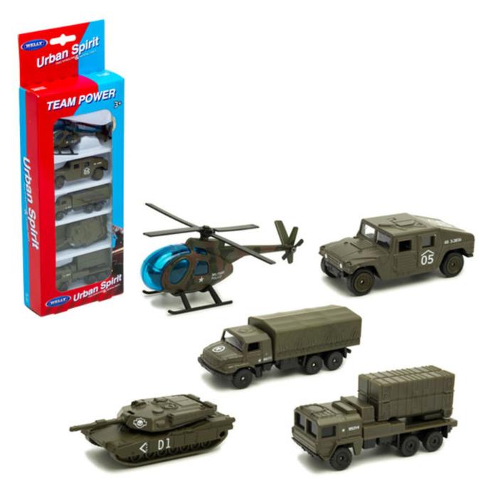 Игровой набор «Военная техника», 5 штук
Игровой набор «Военная техника», 5 штук