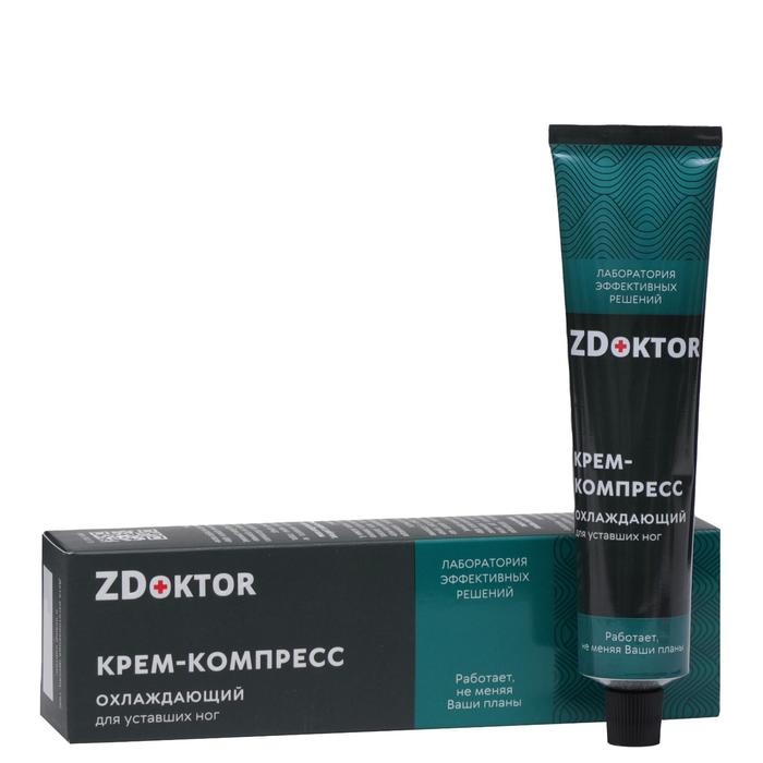 Крем компресс ZDoktor охлаждающий для уставших ног, 60 мл
Крем компресс ZDoktor охлаждающий для уставших ног, 60 мл