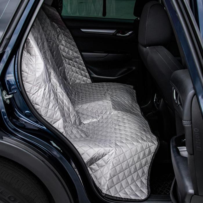 фото Коврик туристический автомобильный, 150×180 см, серый