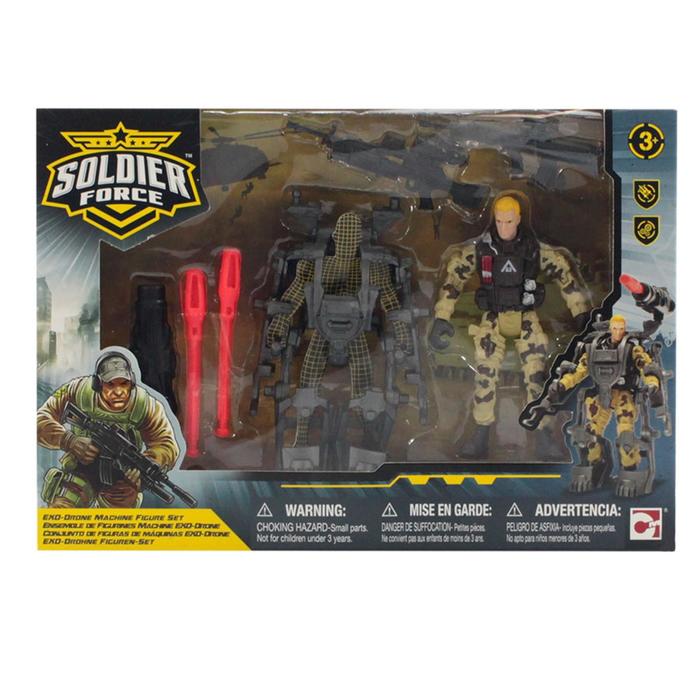 Игровой набор «Солдат с Боевым экзокостюмом»
Игровой набор «Солдат с Боевым экзокостюмом»
