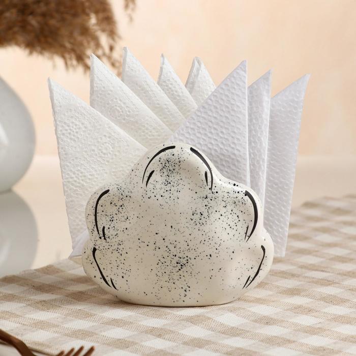 Салфетница "Ракушка", прованс, белая, керамика
Салфетница "Ракушка", прованс, белая, керамика