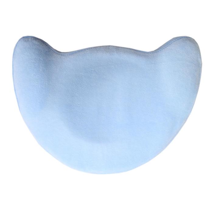 фото Подушка memory foam «мишка», цвет голубой baby nice