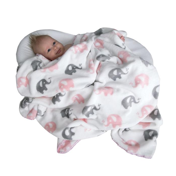 Плед ULTRASOFT «Слоники», размер 100х118 см
Плед ULTRASOFT «Слоники», размер 100х118 см