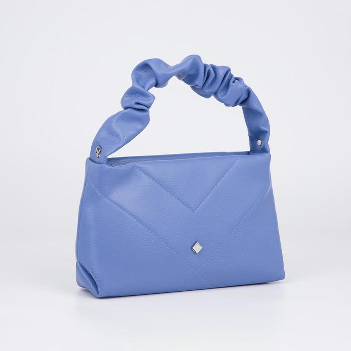 Сумка-багет, отдел на молнии, регулируемый ремень, цвет голубой
Сумка-багет, отдел на молнии, регулируемый ремень, цвет голубой