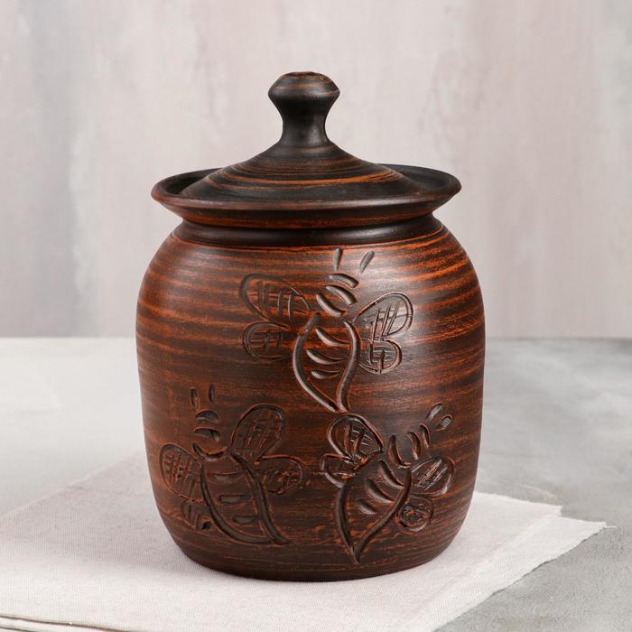 Бочонок под мёд, декор, красная глина, 2 л
Бочонок под мёд, декор, красная глина, 2 л