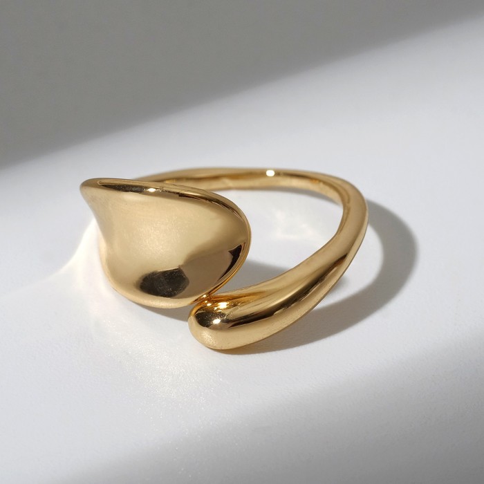 Кольцо "Тренд" мода, цвет золото, безразмерное
Кольцо "Тренд" мода, цвет золото, безразмерное