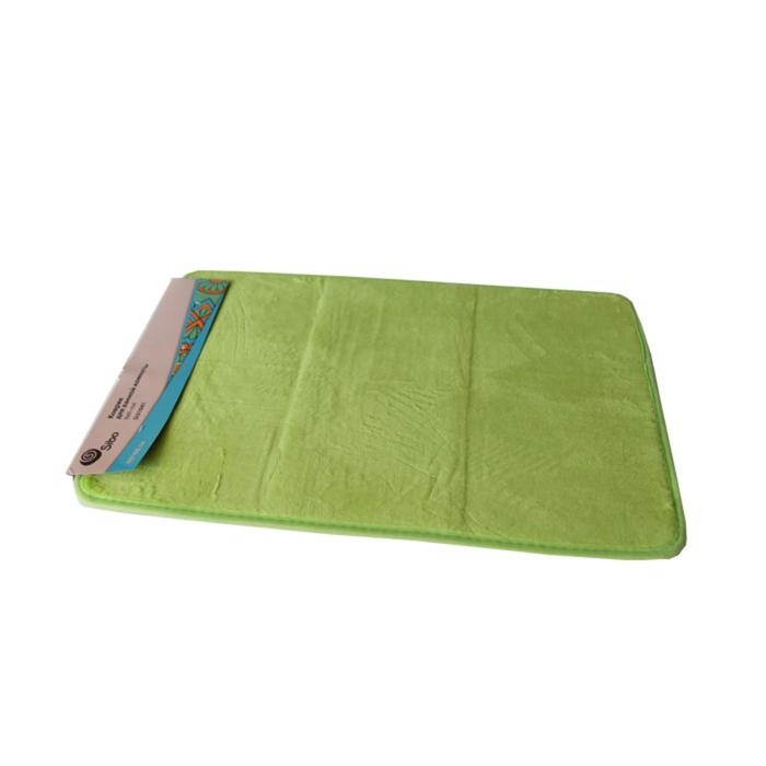 Коврик для ванной 40х60 см, полиэстер, подложка ПВХ, цвет салатовый
Коврик для ванной 40х60 см, полиэстер, подложка ПВХ, цвет салатовый