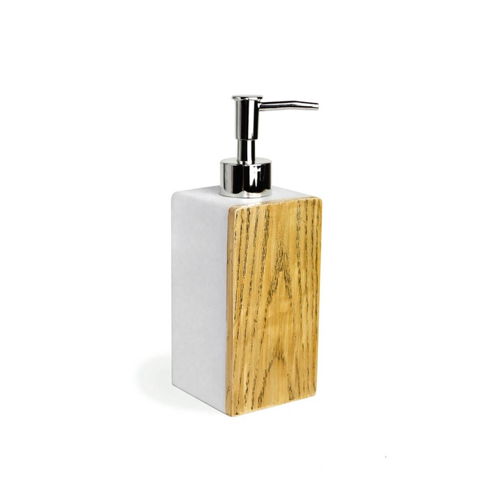 Дозатор жидкого мыла WOODY WHITE, полирезин
Дозатор жидкого мыла WOODY WHITE, полирезин